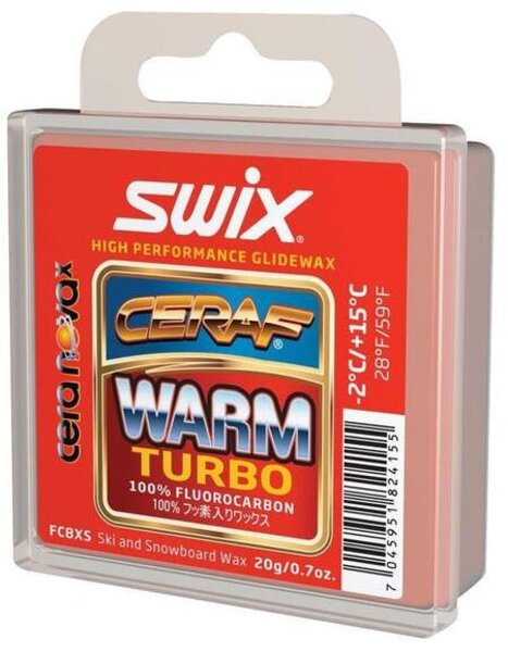 Swix Warm Turbo 100% Fluorocarbon Block
