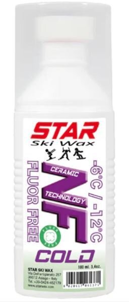 Star Ski Wax NF Cold Fluoro-Free Liquid Glide (Sponge)