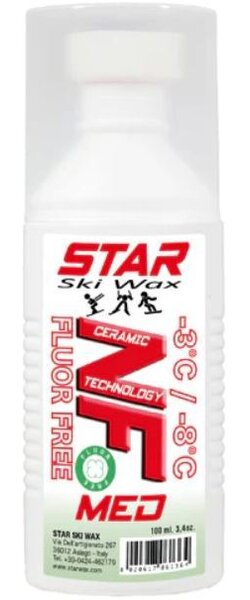 Star Ski Wax NF Med Fluoro-Free Liquid Glide (Sponge) 