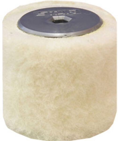 Star Ski Wax Thin Wool Fleece Rotary Brush (70mm x 12 mm) 