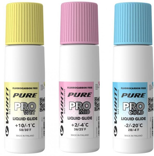 Vauhti Pure Pro Liquid Glide Wax Fresh Air Experience