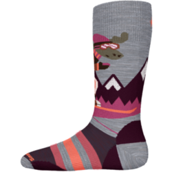 Smartwool Kids' Wintersport Full Cushion Mountain Moose OTC Socks
