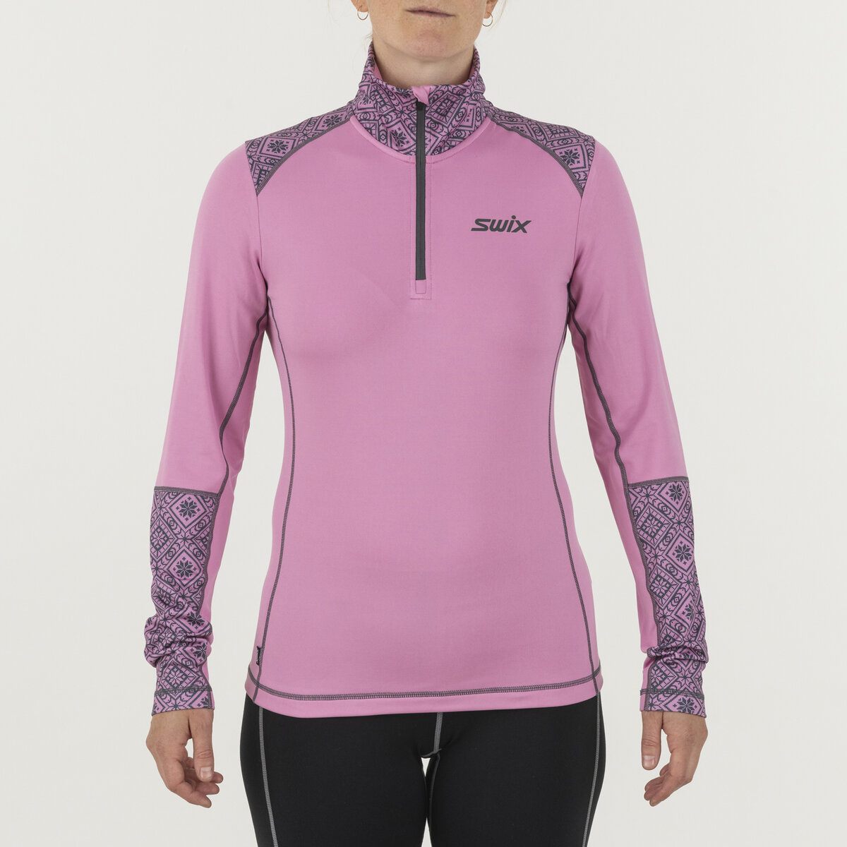 Myrene Half Zip Nordic Sweater 