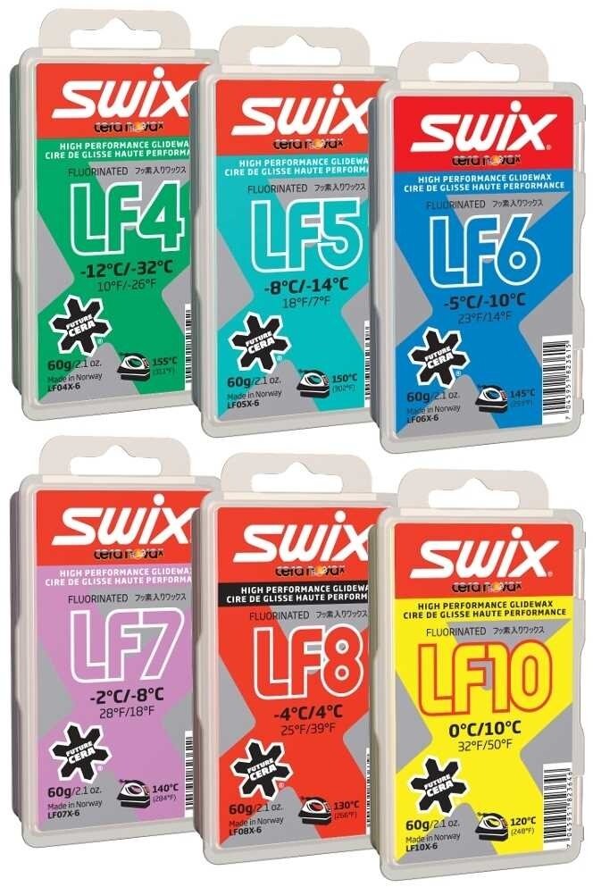 SWIX グライドワックス LF6 LF7 セット Swix LF 60g Glide Wax - Fresh Air Experience