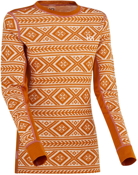 Kari Traa Floke Wool Long Sleeve Color: Hazel