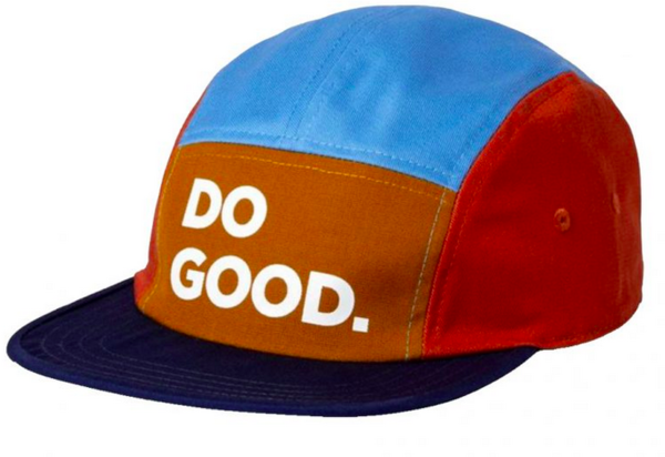 Cotopaxi Do Good 5-Panel Hat Color: Yarrow & Maritime