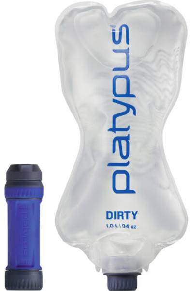 Platypus QuickDraw Filter & 1lt bottle