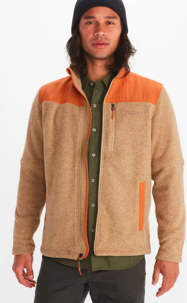 Marmot Wrangell Polartec Jacket Color: Shetland/Copper