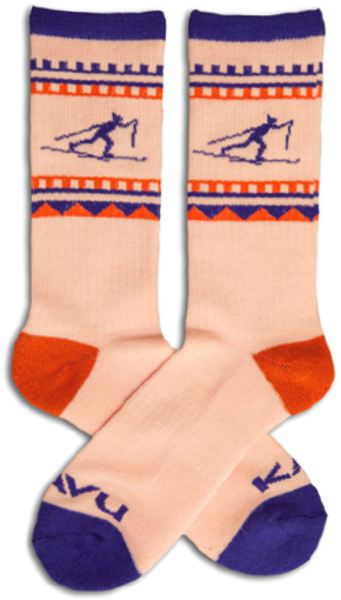 Kavu Moonwalk Socks Color: Apres Ski
