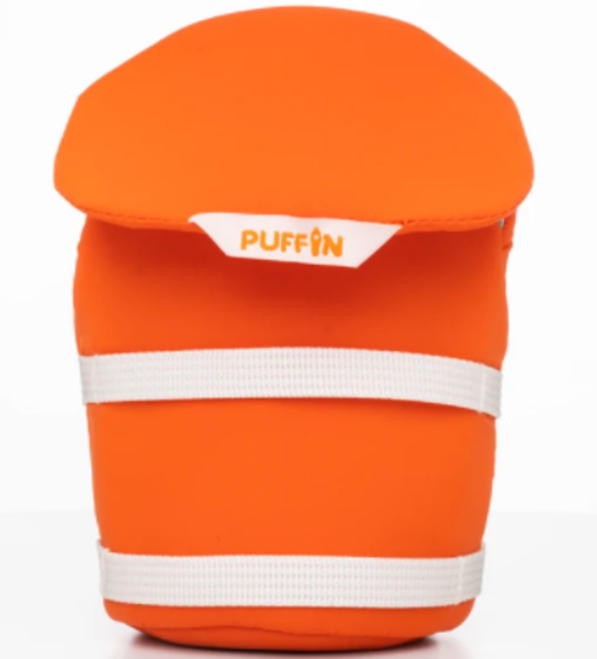 Puffin Can Cooler Orange Life Vest