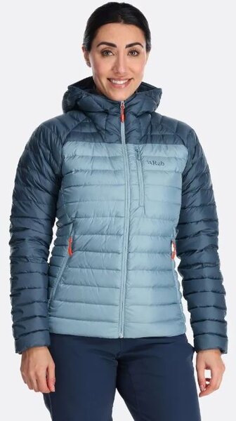 RAB Women's Microlight Alpine Jacket Color: Orion Blue