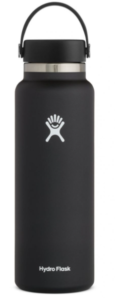 Hydro Flask 40 oz. Wide Mouth Color: Black
