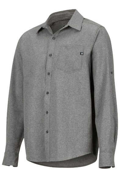 Marmot Aerobora Long-Sleeve Shirt Color: Cinder