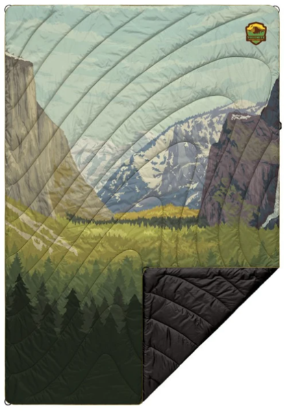 Rumpl Nat'l Park Puffy Blanket Series Color: Yosemite