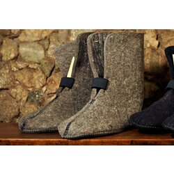 Brand Felt 10 in. 9mm Gray Pressed Wool Boot Liners