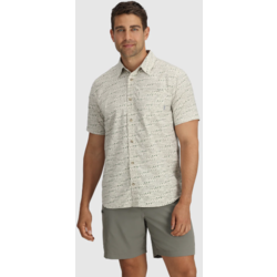 Outdoor Research Rooftop Short Sleeve Shirt Oyster Dash Path