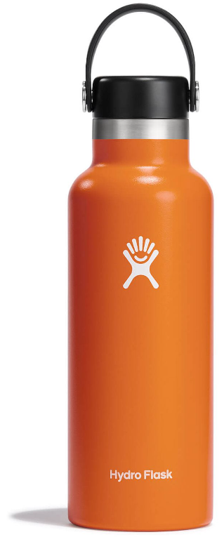 Hydro Flask 21-oz Standard Mouth Bottle w/ Flex Cap  Outdoor Clothing &  Gear For Skiing, Camping And Climbing