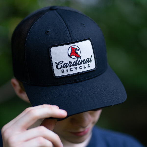 Cardinal Bicycle Trucker Hat - Patch