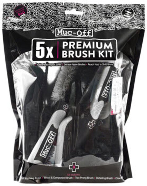 Muc-Off 5x Premium Brush Kit 