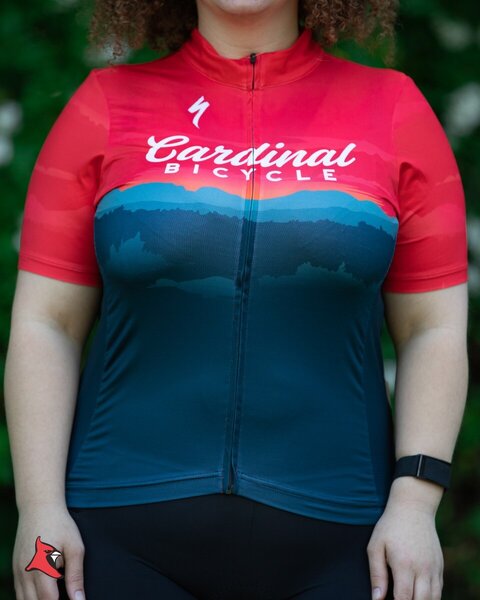 Cardinal Bicycle Women's Red Mountain - RBX Jersey