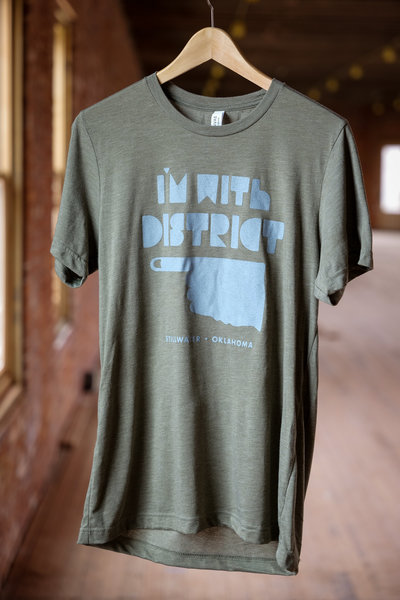 District Bicycles I'm With District T-Shirt