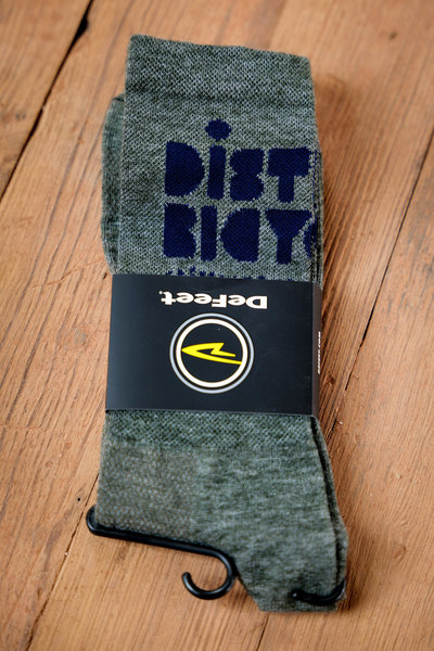 District Bicycles Gray & Navy District Socks