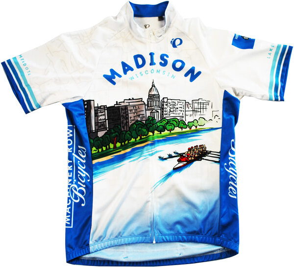 Pearl Izumi Custom Madison Machinery Row Bicycles short sleeve jersey
