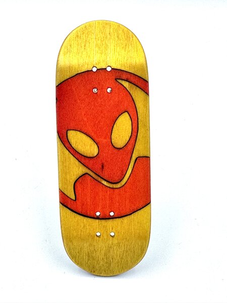 Workers FB Workers Fingerboard Deck Alien 34mm Street Shape