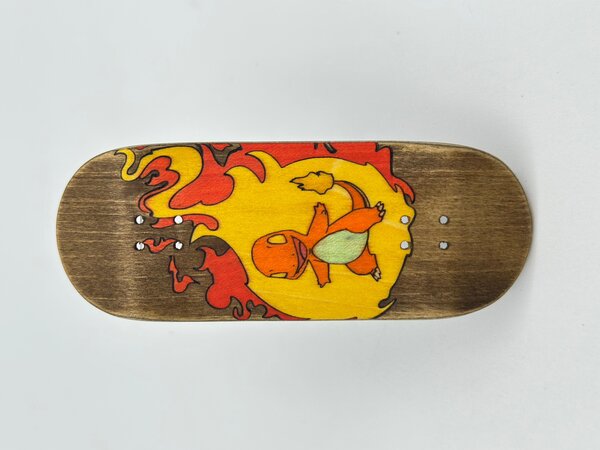 Workers FB Workers FB Fingerboard Deck Charmander 34mm Street Shape Low