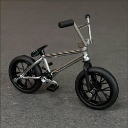 Unity Tail Whip Toys Finger Bike BMX V2 Chrome