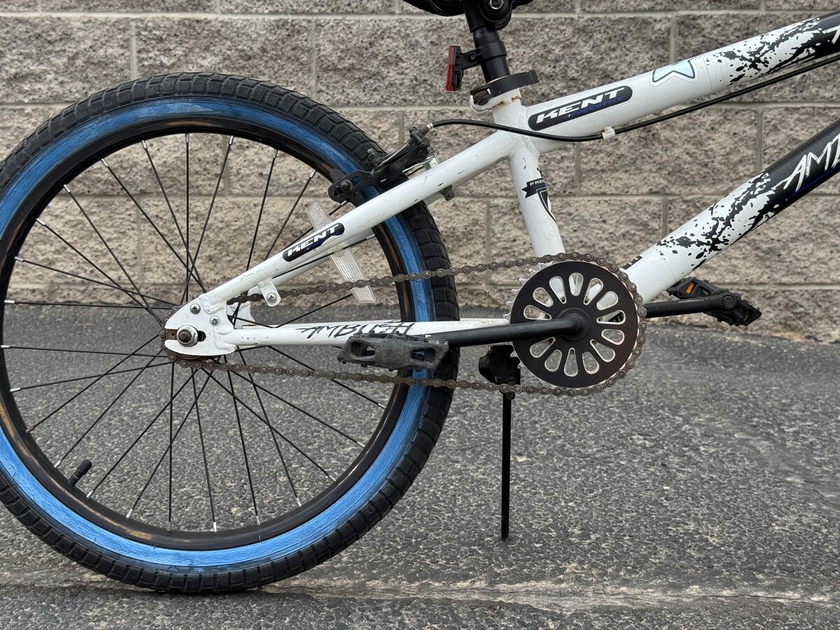 Ambush Blue And White Bmx Bike 14 Inch Bike Kent 20