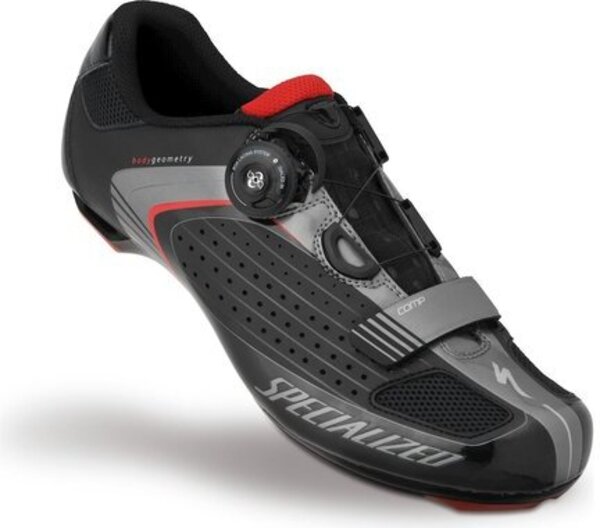 Specialized COMP RD SHOE BLK/RED WIDE