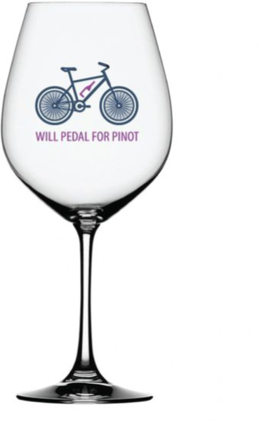 Will Bike for Wine Will Bike for Wine Glass