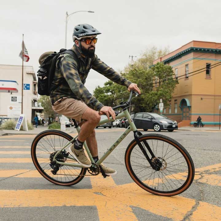 Marin City commuter and fitness bikes