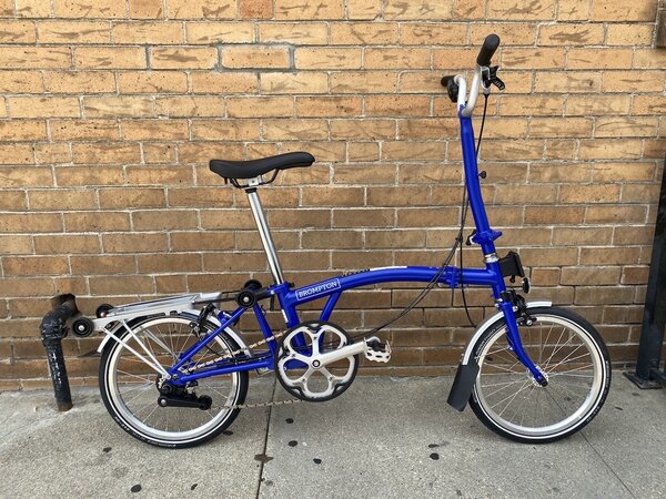Brompton M6R Picadilly Blue