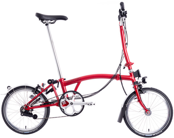 Brompton H6R with Dynamo - House Red