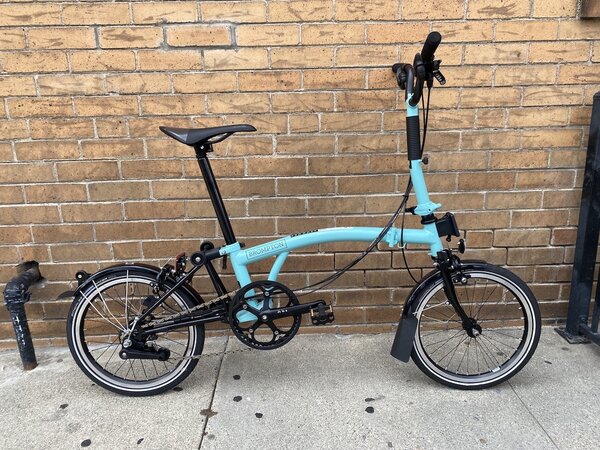 Brompton M6L Superlight Turkish Green Black Edition