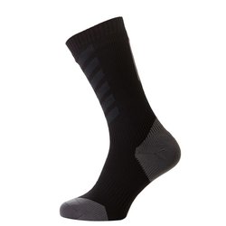 SealSkinz MTB Mid Knee Waterproof Sock: Black