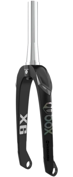 BOX BOX HEX LAB X6 PRO TI CARBON 20X20MM FORK - MATTE BLACK