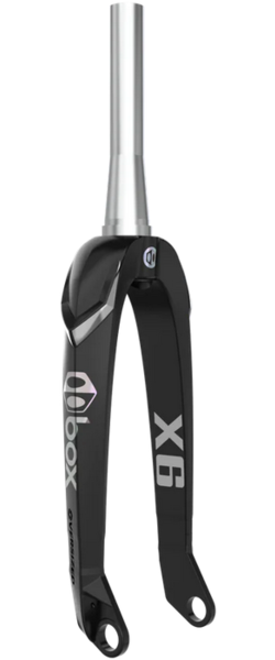 BOX BOX HEX LAB X6 PRO TI CARBON 20X20MM FORK - MATTE BLACK