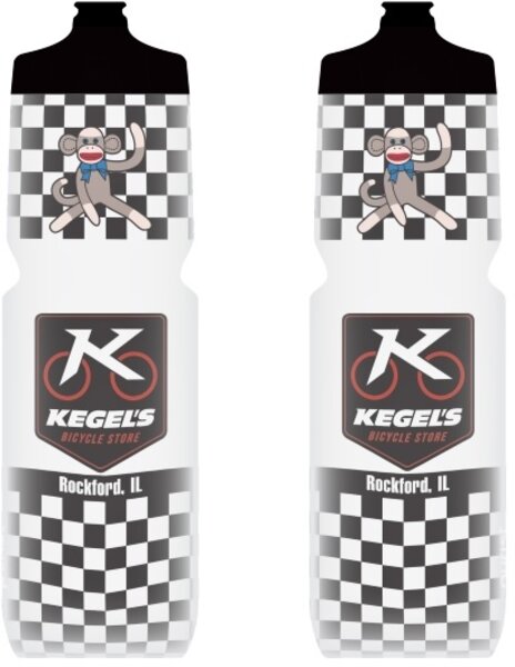 Kegels Bicycle Store KEGEL'S SHEILD/ SOCK MONKEY PURIST INSULATED 23OZ