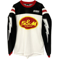 S & M Bikes RETRO OVAL RACE JERSEY