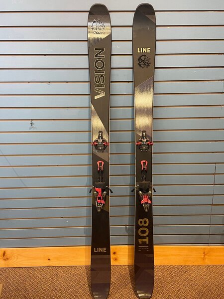 Line Skis 2023 LINE VISION-108 AT Demo 183cm w/Marker Kingpin 10 Binding 