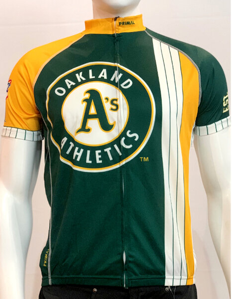 Primal Wear Oakland A's Men's Cycling Jersey