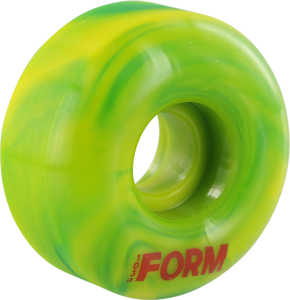 Form Skateboarding Form Swirl - green - 54mm