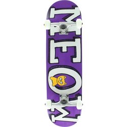 Meow Skateboards Logo Complete - 8.25 Purple