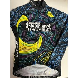 Placid Planet Bicycles Jewel Tone Starry Night Thermal Women's Jersey