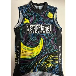Placid Planet Bicycles Jewel Tone Starry Night Sleeveless Women's Jersey