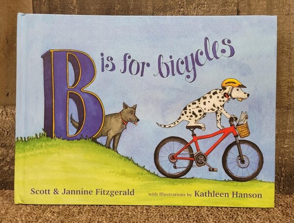 Bisesi's Bicycle & Fitness B is for Bicycles Book