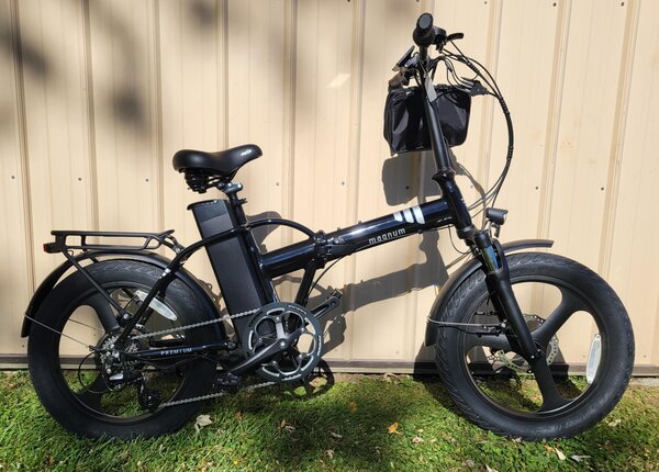 Bisesi's Bicycle & Fitness Magnum Premium Folding E bike